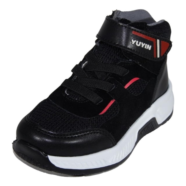 Bota Juvenil Yuyin Super Ligero 20411 Negro 22-26 25.5