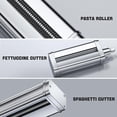 thumbnail image 4 of Pasta Maker Attachment for all KitchenAid Stand Mixer, including Spaghetti Cutter, 4 of 7