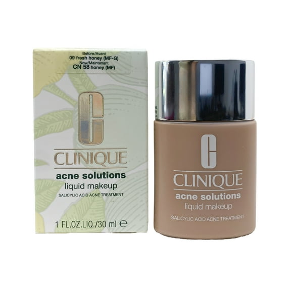 Clinique Acne Solutions Liquid Makeup - CN58 Honey (1 Fl Oz)