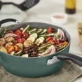 thumbnail image 4 of Juego de 4 sartenes Cuisinart Preferred - Sensible Sage Green (sartén multiusos de 4.5 cuartos con tapa, vaporera y espátula ranurada), 4 of 4