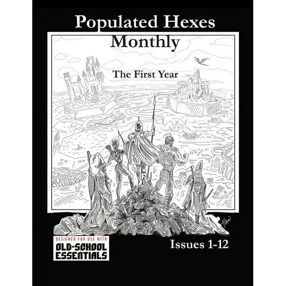 Populated Hexes Year One (Paperback)