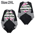thumbnail image 2 of Traje de baño de una pieza para mujer, traje de baño de aguas termales, traje de surf con almohadilla para el pecho, 2xl, 2 of 5