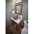 thumbnail image 3 of Eden Bath Emperador Bowl Circular Vessel Bathroom Sink, 3 of 11