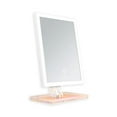 thumbnail image 3 of Impressions Vanity Prisma Tri Tone LED Makeup Mirror, Vanity Mirror with Stand and Adjustable Tilt, 3 of 7
