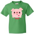 thumbnail image 3 of Inktastic Kawaii I Love Pigs Youth T-Shirt, 3 of 5