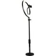 thumbnail image 5 of Gator Cases 10" LED Desktop Ring Light with Stand & Phone Holder, 2-Pack, 5 of 10