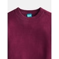 thumbnail image 2 of Wonder Nation Boys Crewneck Sweater with Long Sleeves, Sizes 4-18 & Husky, 2 of 3