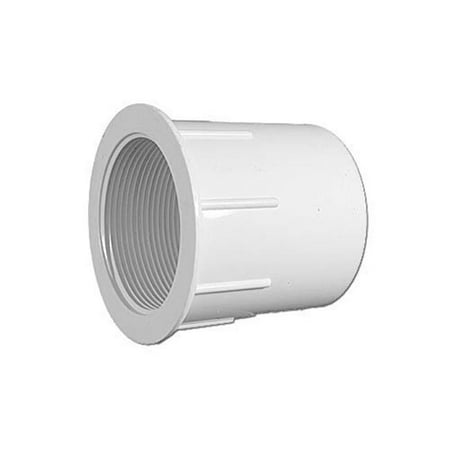 

Waterway Plastics 642-4160 2 in. S Suction Fitting VGB Hi-Flow Straight Nut Adapter