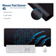 thumbnail image 2 of Alfombrilla De Ratón Profesional Mouse Pad Gamer 60 x 30 cm Negro, 2 of 5