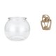 thumbnail image 1 of Acuario de escritorio,Pecera pequeña transparente,pecera,jarrón,mesa,Tanque de peces Contenedor de acuario transparente Hogar,Estatua abstracta,Estatua abstracta para decoración del, 1 of 8