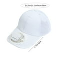 thumbnail image 3 of ddioayh Fan Cap with USB Charging and 360° Rotatable Fan UPF 50+ Sun Protection 1100mAh Battery 9-18 Hours Runtime Adjustable Wind Speed for Outdoor Travel Summer Men Women, 3 of 7