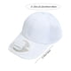 thumbnail image 3 of Gorra portátil USB recargable con 360°, gorra de béisbol con protección solar UPF 50+ para hombres y mujeres, y gorra ajustable transpirable para viajes de verano, 3 of 7