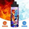 thumbnail image 6 of Alien Invader Zim Sports Insulated Water Bottles Kettle Stainless Steel Portable Cup18OZ For Travel Gym School, 6 of 8