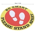 thumbnail image 1 of Safety Distance Sticker,5pcs / Bag Distance Warning Floor Sticker Floor Sticker Finest Materials, 1 of 9
