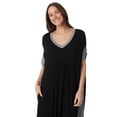 thumbnail image 5 of Layla Women’s Sleepwear 46” Knit Caftan, XS-5X, 5 of 7