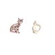 thumbnail image 5 of Figura de escritorio,Estante de estatua de gato para escritorio,oficina,decoración del hogar,Estatua abstracta,Estatua de resina para decoración del hogar,escultura de pareja,Decoraciones de, 5 of 8