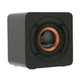 thumbnail image 4 of Vintage  Speaker, Clear Sound Quality Multifunctional MDF  Speaker  For Outdoor Black, 4 of 8