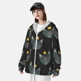 thumbnail image 3 of Balery Faces Of The Cat Sudadera ligera de manga larga con capucha y protección solar UPF 50+ para hombre y mujer, ideal para pesca y running-Small, 3 of 7