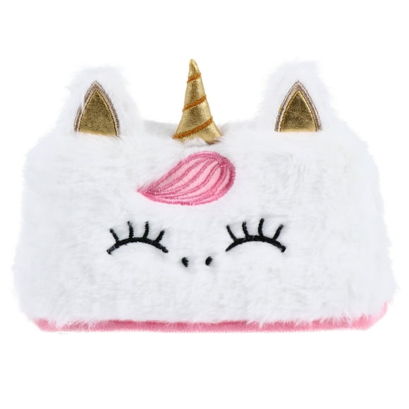 1pc Car Tissue Holder Servilletero de unicornio Adorable Cartoon Plush Tissue Box