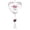 A, variant on Heart Acrylic Ornament, Mother's Day Gifts for Mom Wind Chime, Window Hanging Pendant with Beads for Mum Aunt Sister, Birthday Home & Car Decor, Personalized Mother's Day Gift