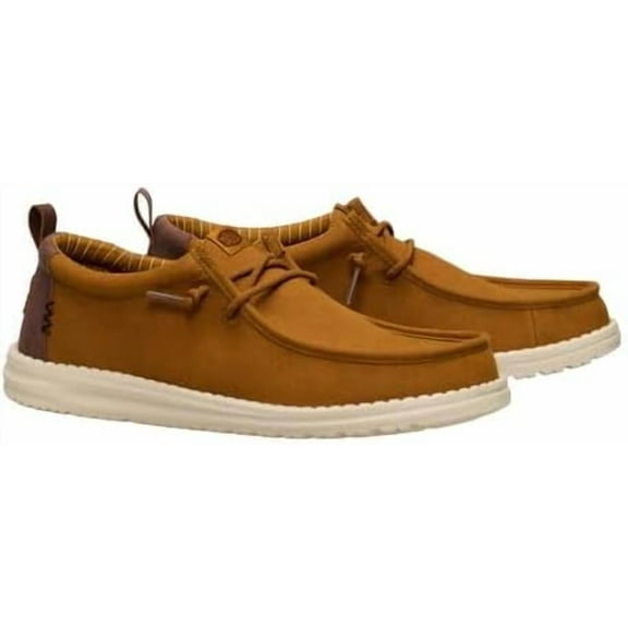 HEYDUDE Wally Vintage Classic Spice Brown/Downtown Brown Men's Size 13