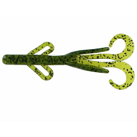 Big Bite Baits Soft Plastic Creature Bait (Watermelon Seed 6 inch)