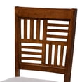 thumbnail image 6 of Baxton Studio Deanna Modern Grey Fabric and Walnut Brown Finished Wood 5-Piece Dining Set, 6 of 10
