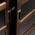 thumbnail image 4 of Simpli Home Burlington 40 inch Wide Solid Wood Transitional Medium Storage Cabinet in Mahogany Brown, 4 of 9
