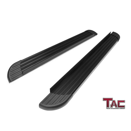 Suv Side Bar Step - TAC Running Boards for 2011-2019 Dodge Durango Value Aluminum SUV Black Side Steps Nerf Bars (Excl. R/T Models)