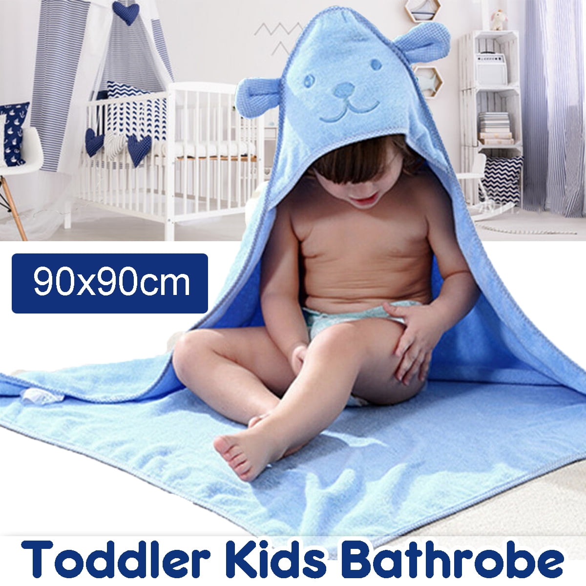 large hooded bath towels for toddlers