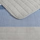 thumbnail image 3 of Juego de colcha Nautica Galewood Blue, 100% algodón, doble con funda, 3 of 9