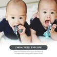 thumbnail image 4 of Grabease Baby Silicone Spoon Set for Baby-Led Weaning & First Stage Self-Feeding: Soft, Safe 100% Food-Grade Silicone; BPA-, PVC- Latex- & Phthalates-Free and Dishwasher Safe; Set of 2 Gray Spoons, 4 of 7