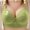 Green, variant on Ayfxijin Bras for Women No Underwire,Womens Wireless Bra Printing Gathered Together Large Size Daily Bra Underwear
