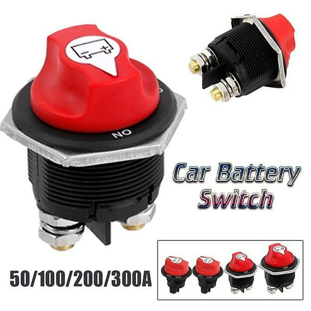 Interruptor de batería de automóvil, aislador de corte de energía seguro, interruptor de desconexión giratorio