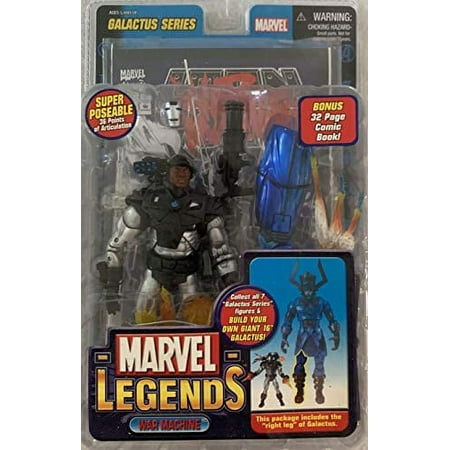 2005 Marvel Legends Galactus Series War Machine Action Figure BAF Right Leg