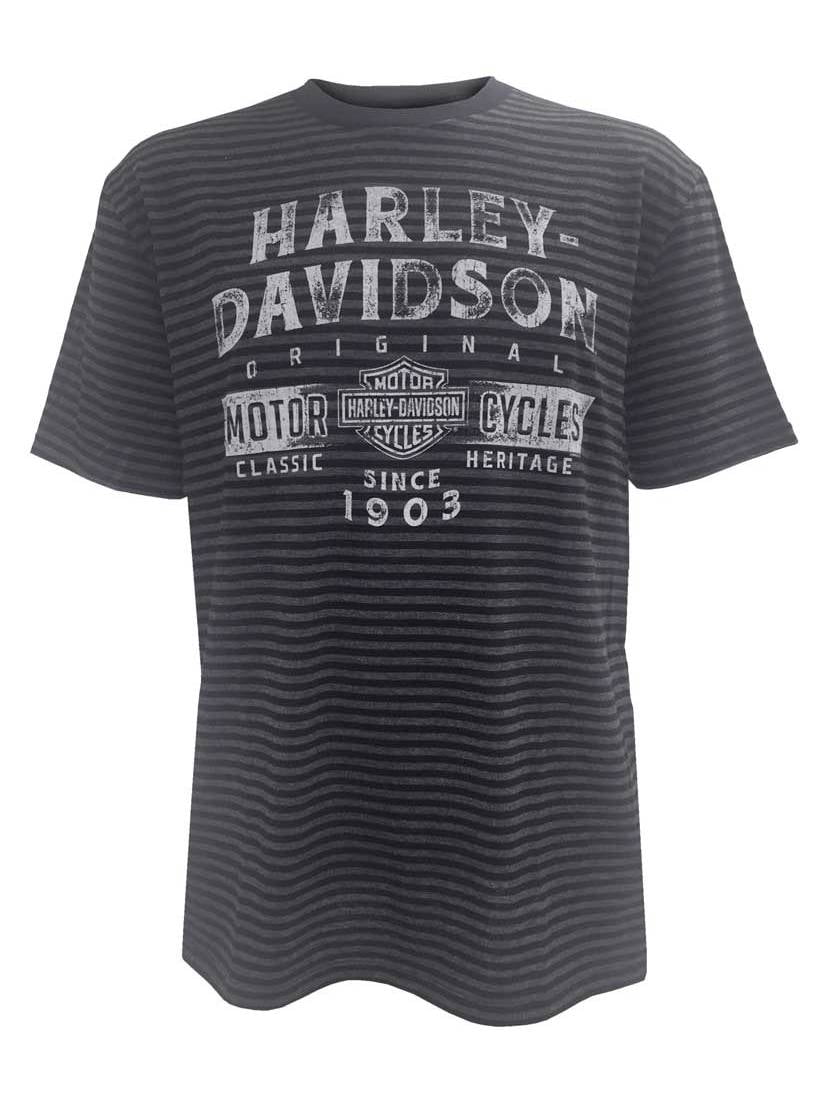 Harley-Davidson Men/'s Neon Gas Alley Crew-Neck Pullover Fleece Sweatshirt Black