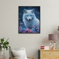 thumbnail image 4 of Paint By Numbers Kit for Adults Beginner - DIY Enchanted Fox With Vibrant Flowers Canvas Painting Kits for Adults, Frameless Paint By Number for Adults for Home Wall Decor 16x20 Inch, 4 of 7
