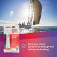 thumbnail image 2 of 3M Marine Adhesive Sealant 5200 Fast Cure, 1 oz Tube, White, Watertight Bonding/Sealing of Gelcoat, 2 of 5