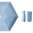 thumbnail image 3 of Seis Veces Tarjeta Paraguas Portátil de Bolsillo Cápsula Paraguas de Doble Propósito Anti-Ultravioleta Protector Solar Paraguas Púrpura, 3 of 5
