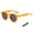 Yellow frame, variant on Soft Silicone Kids Sunglasses UV400 Protective Eye Glasses with Rope For Active Children Outdoor Sports Play Daily