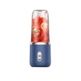 thumbnail image 1 of ¡Liquidación en Tainini! Exprimidor doméstico, pequeño dispensador de jugo, mini portátil con carga (modelo de 6 cuchillas sin tapa), 1 of 6