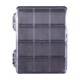 thumbnail image 5 of dianhelloya 1/5/10Pcs Jewelry Storage Box Plastic Small Round Rectangle Clear Multifunctional Beads Earrings Ear Stud Nail Art Charms Accessories Organizer Container E, 5 of 8