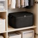 thumbnail image 5 of Bolsa de almacenamiento para colchas Organizador de maletas de cuero encerado • Bolsa de acolcha de viaje de gran capacidad • Estuche versátil para guardar ropa de cama Uso doméstico, 5 of 5