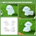 thumbnail image 6 of OUNONA 8Pcs Miniature Dog Figurines Luminous Dog Statues Dog Bonsai Decorations, 6 of 8