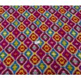 thumbnail image 1 of 42 Inches Wide Magenta Designer Rayon Fabric Sewing Craft Material By The Yard, 1 of 1