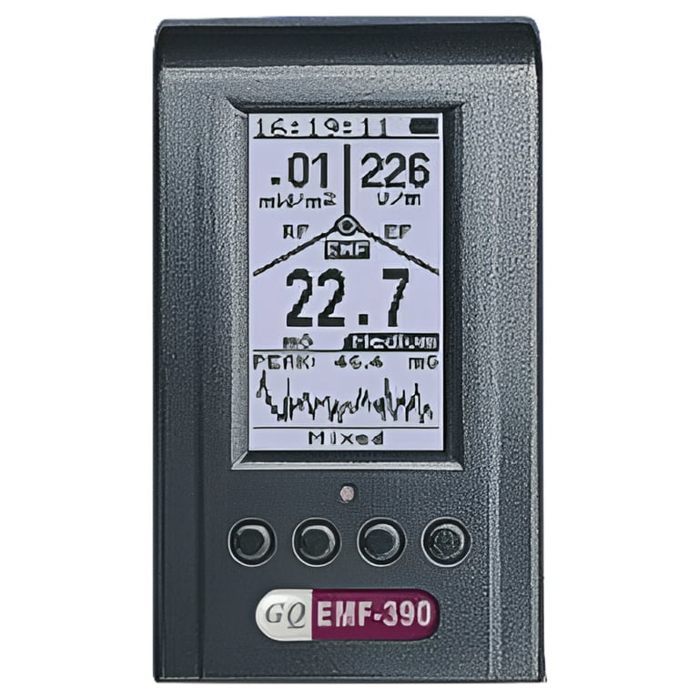 電磁波測定器　GQEMF-390 EMF GQ-6 EMF-390, EMF ELF RF Meter, 5G Cell Tower, Smart Meter