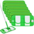 thumbnail image 1 of Almohadillas de trapeador reutilizables CHAO para Swiffer Sweeper 6 piezas microfibra verde, 1 of 5
