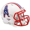 Houston Oilers (1981-96) WHITE Riddell Speed Throwback Mini Helmet