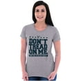 thumbnail image 4 of Dont Tread On Me United States Navy Women's T Shirt Ladies Tee Brisco Brands L, 4 of 5