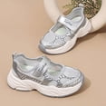 thumbnail image 6 of Gunia Sneakers For Toddler Girls Breathable Mesh Kids Sneakers Lightweight Casual Shoes Play Athletic Running Soprt Shoes Grey, 6 of 7